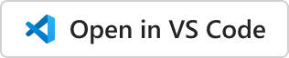Image of a button to Open in VS Code