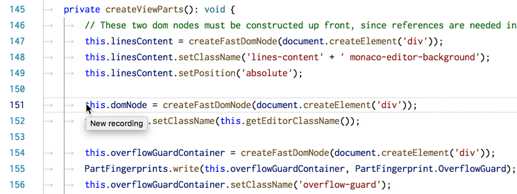 editor sub-word navigation